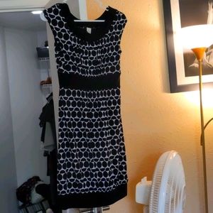 White House Black Market Geometric Print Women's Dress Size Small